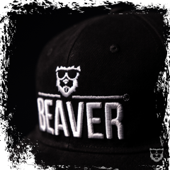 BEAVER Bio-Flat Snapback 'black'